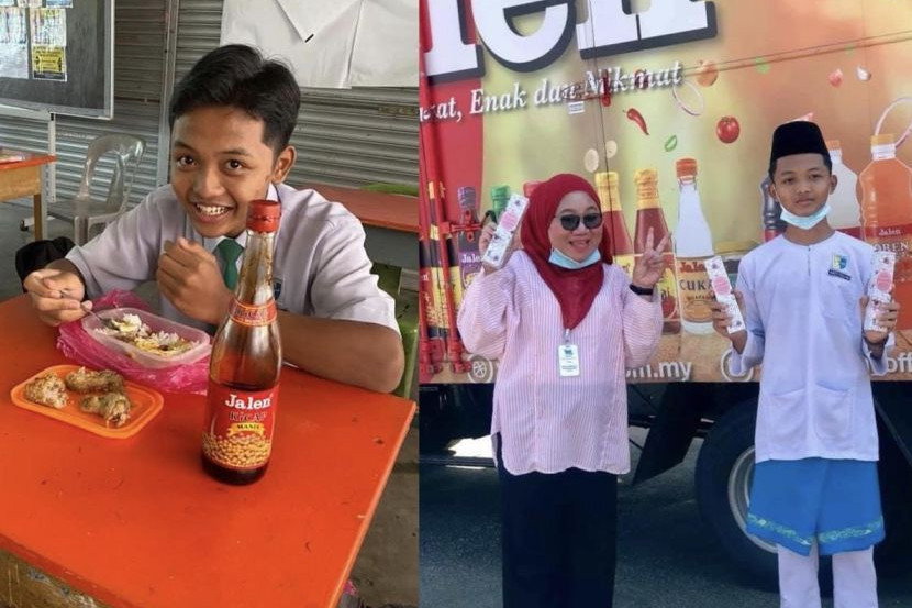 Dedah Kisah Anak Angkut Botol Kicap Ke Sekolah Rezeki Keluarga Ini